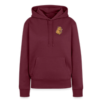 Spreadconnect Frauen Premium Hoodie Burgunderrot / XS Freches Capybara - Frauen Premium Hoodie E-Bike-Community
