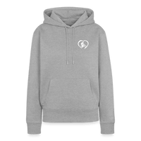 Spreadconnect Frauen Premium Hoodie Grau meliert / XS Love 2 Ride / ❤️ Frauen Premium Hoodie E-Bike-Community