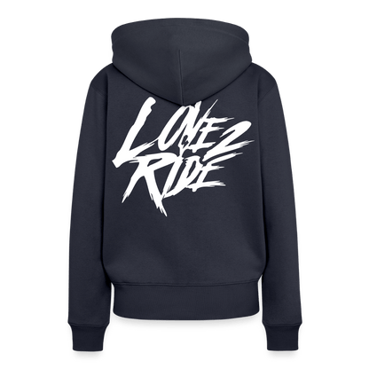 Spreadconnect Frauen Premium Hoodie Love 2 Ride / ❤️ Frauen Premium Hoodie E-Bike-Community