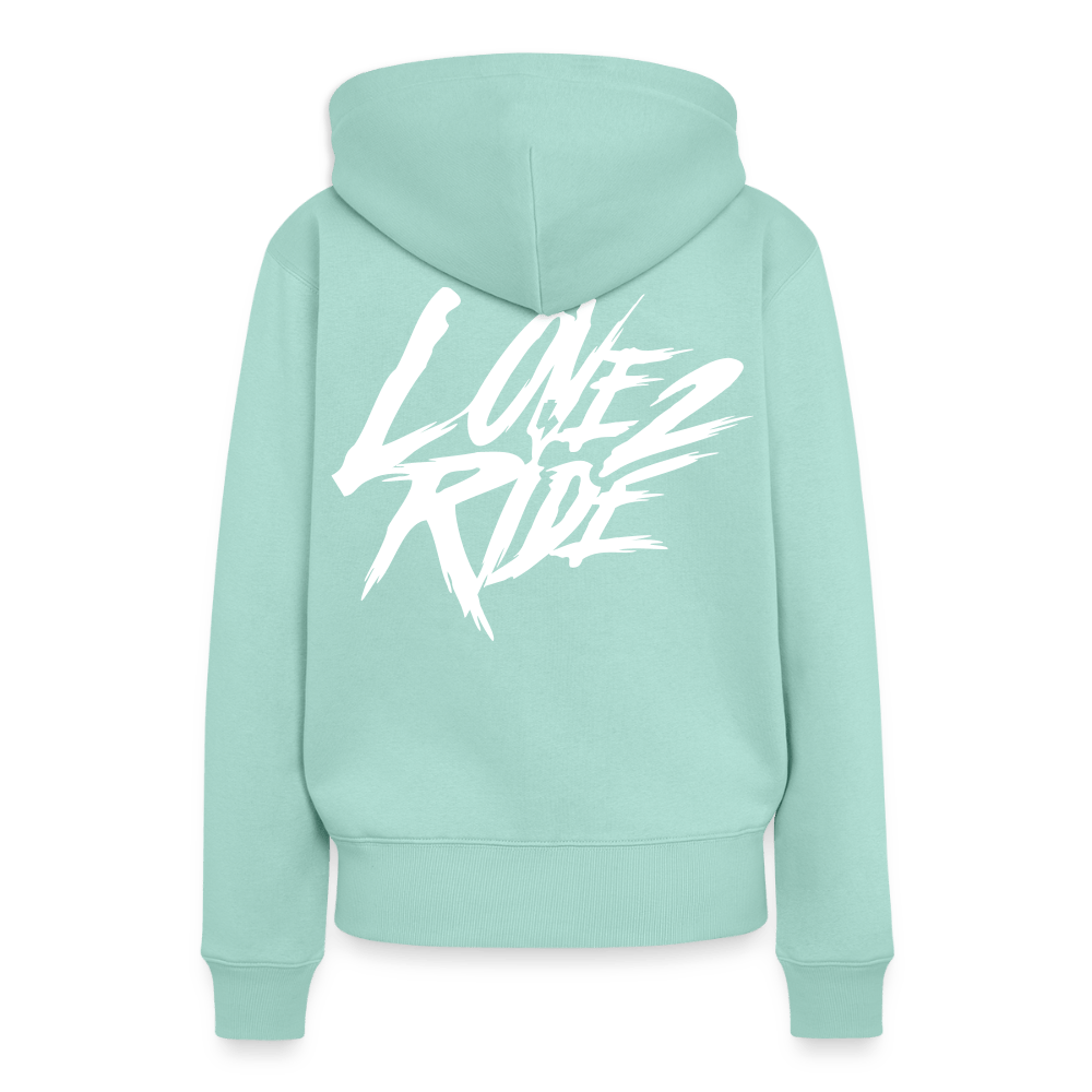 Spreadconnect Frauen Premium Hoodie Love 2 Ride / ❤️ Frauen Premium Hoodie E-Bike-Community