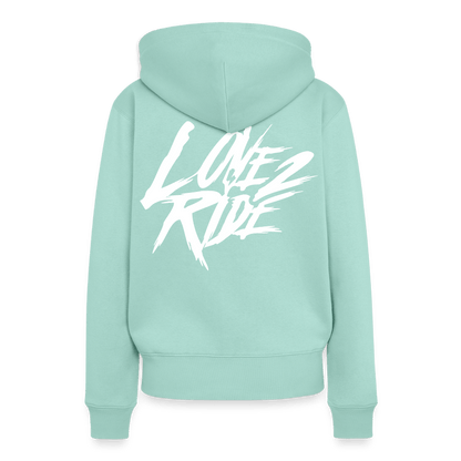 Spreadconnect Frauen Premium Hoodie Love 2 Ride / ❤️ Frauen Premium Hoodie E-Bike-Community