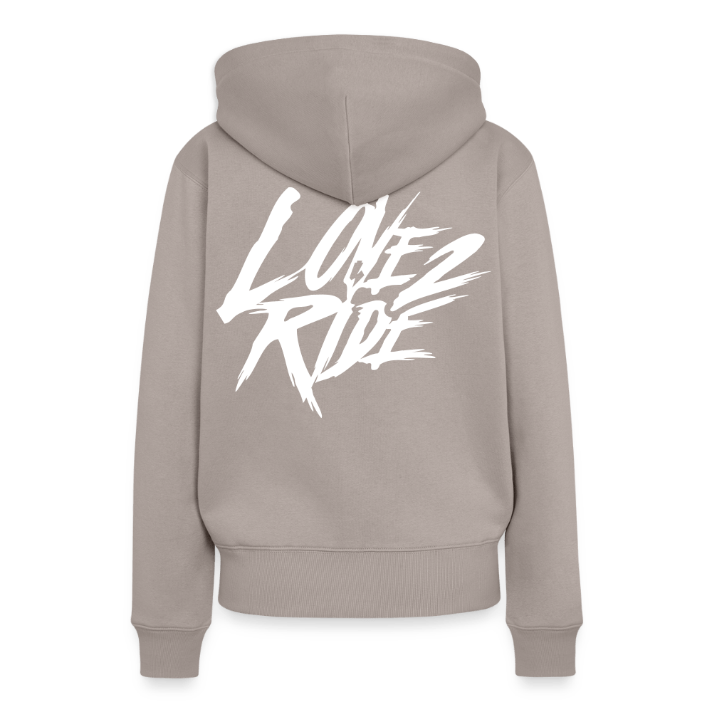 Spreadconnect Frauen Premium Hoodie Love 2 Ride / ❤️ Frauen Premium Hoodie E-Bike-Community