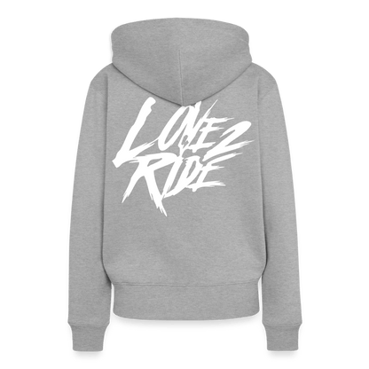 Spreadconnect Frauen Premium Hoodie Love 2 Ride / ❤️ Frauen Premium Hoodie E-Bike-Community