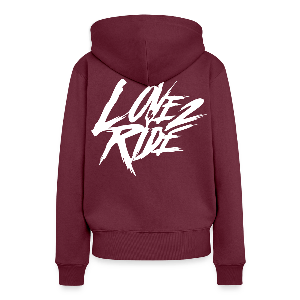 Spreadconnect Frauen Premium Hoodie Love 2 Ride / ❤️ Frauen Premium Hoodie E-Bike-Community
