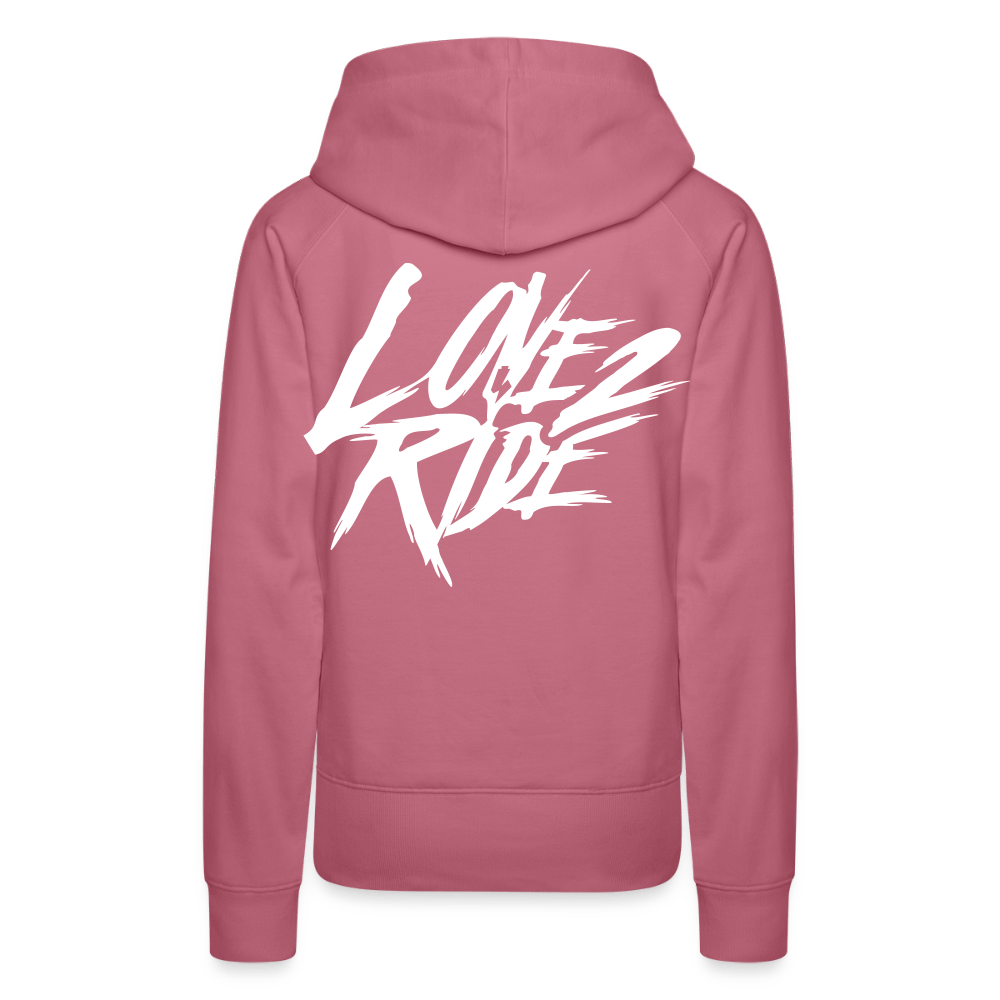 Spreadconnect Frauen Premium Hoodie Love 2 Ride / ❤️ Frauen Premium Hoodie E-Bike-Community
