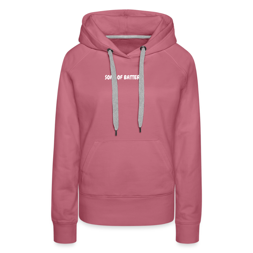 Spreadconnect Frauen Premium Hoodie Malve / XS 60s - Flex - Frauen Premium Hoodie E-Bike-Community