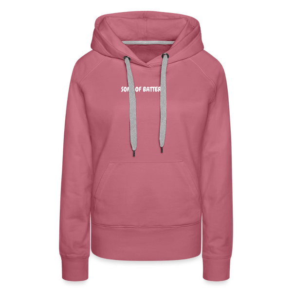 Spreadconnect Frauen Premium Hoodie Malve / XS 60s - Flex - Frauen Premium Hoodie E-Bike-Community