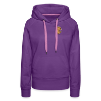 Spreadconnect Frauen Premium Hoodie Purple / XS Freches Capybara - Frauen Premium Hoodie E-Bike-Community