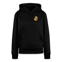 Spreadconnect Frauen Premium Hoodie Schwarz / XS Freches Capybara - Frauen Premium Hoodie E-Bike-Community