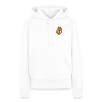 Spreadconnect Frauen Premium Hoodie Weiß / XS Freches Capybara - Frauen Premium Hoodie E-Bike-Community