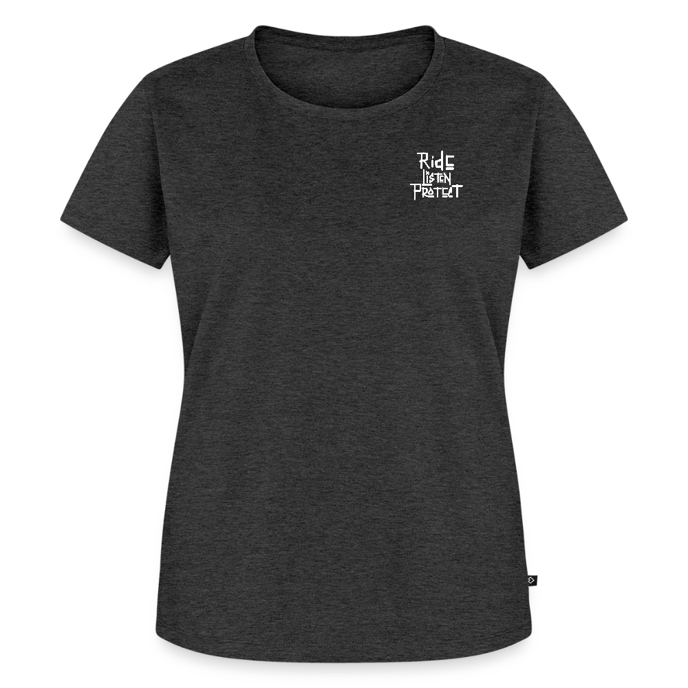 Spreadconnect Frauen Premium T-Shirt Anthrazit meliert / S Trail Paradise - Frauen Premium T-Shirt E-Bike-Community