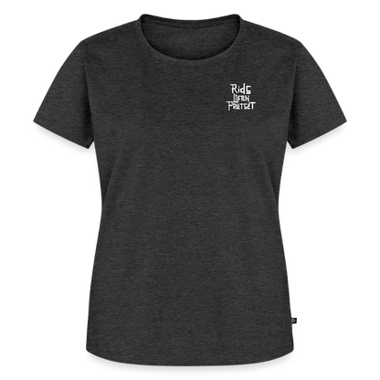 Spreadconnect Frauen Premium T-Shirt Anthrazit meliert / S Trail Paradise - Frauen Premium T-Shirt E-Bike-Community