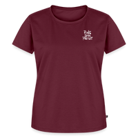 Spreadconnect Frauen Premium T-Shirt Burgunderrot / S Trail Paradise - Frauen Premium T-Shirt E-Bike-Community