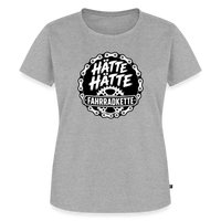 Spreadconnect Frauen Premium T-Shirt Grau meliert / XS HÄTTE HÄTTE FAHRRADKETTE - Frauen Premium T-Shirt E-Bike-Community