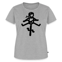 Spreadconnect Frauen Premium T-Shirt Grau meliert / XS HELMine - Frauen Premium T-Shirt E-Bike-Community