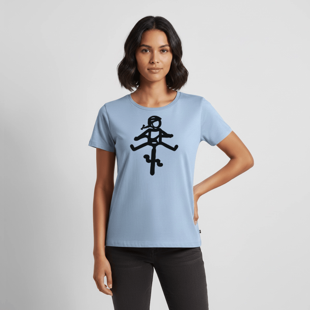Spreadconnect Frauen Premium T-Shirt HELMine - Frauen Premium T-Shirt E-Bike-Community