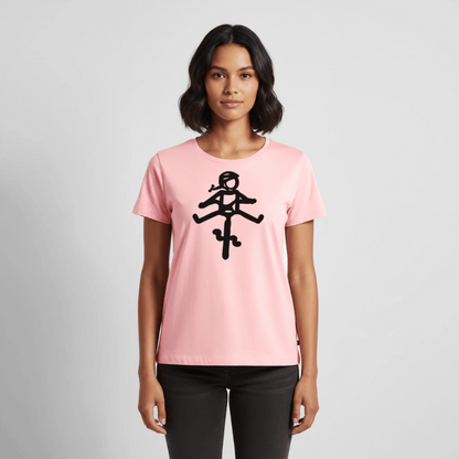 Spreadconnect Frauen Premium T-Shirt HELMine - Frauen Premium T-Shirt E-Bike-Community
