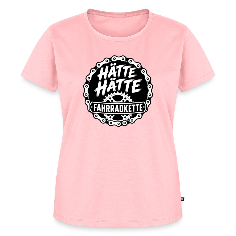 Spreadconnect Frauen Premium T-Shirt Rosa / XS HÄTTE HÄTTE FAHRRADKETTE - Frauen Premium T-Shirt E-Bike-Community
