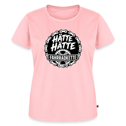 Spreadconnect Frauen Premium T-Shirt Rosa / XS HÄTTE HÄTTE FAHRRADKETTE - Frauen Premium T-Shirt E-Bike-Community