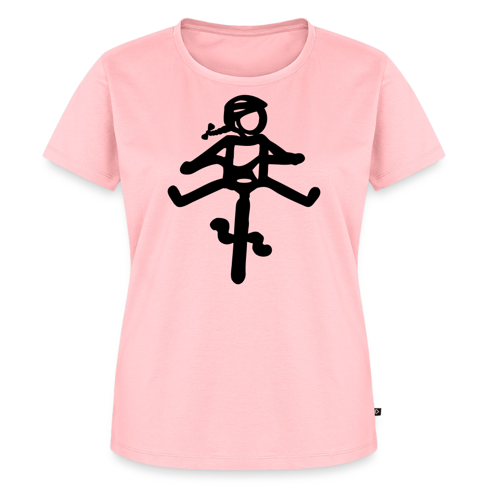 Spreadconnect Frauen Premium T-Shirt Rosa / XS HELMine - Frauen Premium T-Shirt E-Bike-Community