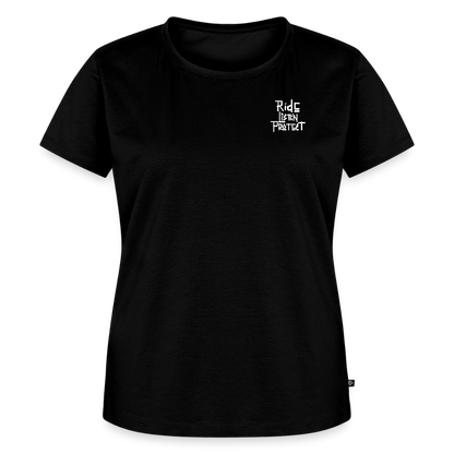 Spreadconnect Frauen Premium T-Shirt Schwarz / S Trail Paradise - Frauen Premium T-Shirt E-Bike-Community