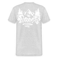 Spreadconnect Männer Gildan Heavy T-Shirt Grau meliert / S Trail Paradise - 5XL - Gildan Workwear E-Bike-Community