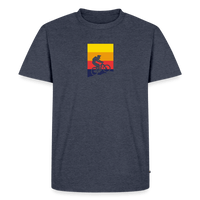 Spreadconnect Männer Premium T-Shirt | Spreadshirt 812 Jeansblau / S Bunter E-Biker - Männer Premium T-Shirt E-Bike-Community