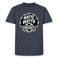 Spreadconnect Männer Premium T-Shirt | Spreadshirt 812 Jeansblau / XS HÄTTE HÄTTE FAHRRADKETTE - Männer Premium T-Shirt E-Bike-Community