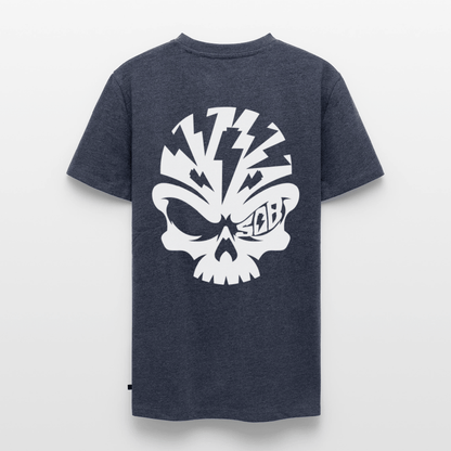 Spreadconnect Männer Premium T-Shirt | Spreadshirt 812 Skullhead - Flexfolie - Männer Premium T-Shirt E-Bike-Community