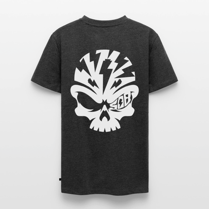 Spreadconnect Männer Premium T-Shirt | Spreadshirt 812 Skullhead - Flexfolie - Männer Premium T-Shirt E-Bike-Community