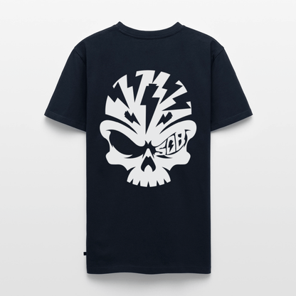 Spreadconnect Männer Premium T-Shirt | Spreadshirt 812 Skullhead - Flexfolie - Männer Premium T-Shirt E-Bike-Community