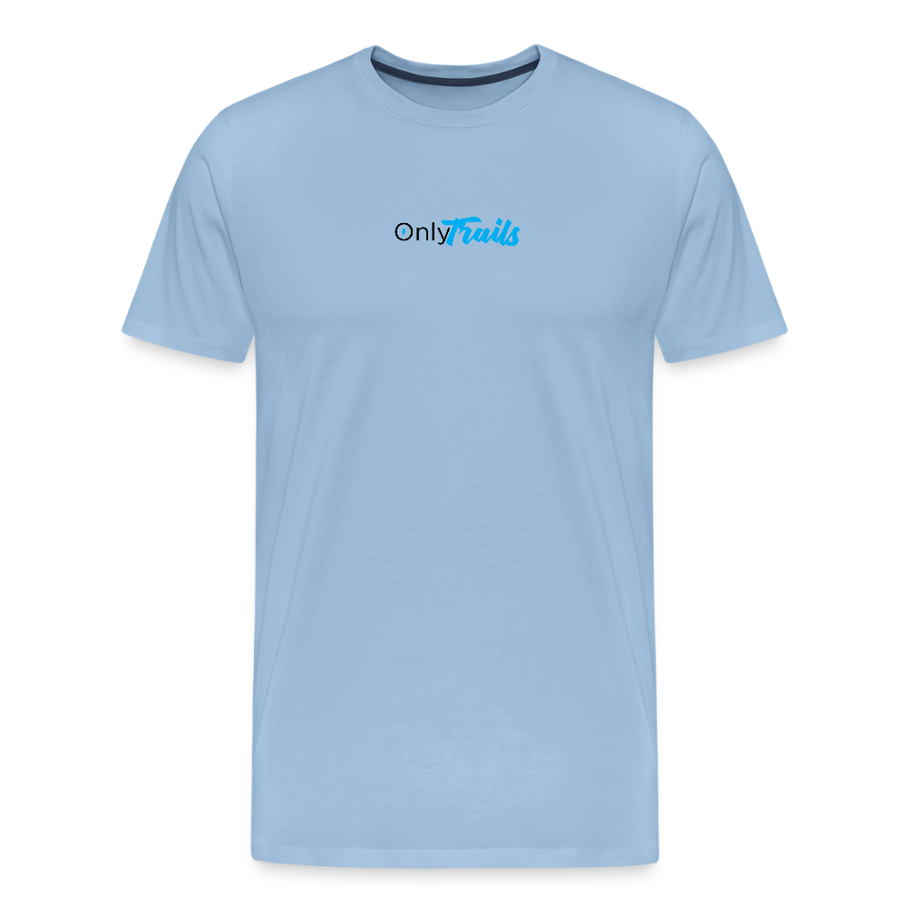 Spreadconnect Männer Premium T-Shirt | Spreadshirt 812 Sky / XS Onlytrails - Männer Premium T-Shirt E-Bike-Community