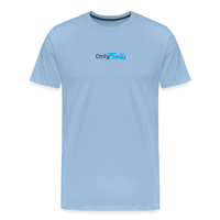 Spreadconnect Männer Premium T-Shirt | Spreadshirt 812 Sky / XS Onlytrails - Männer Premium T-Shirt E-Bike-Community