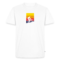 Spreadconnect Männer Premium T-Shirt | Spreadshirt 812 Weiß / S Bunter E-Biker - Männer Premium T-Shirt E-Bike-Community