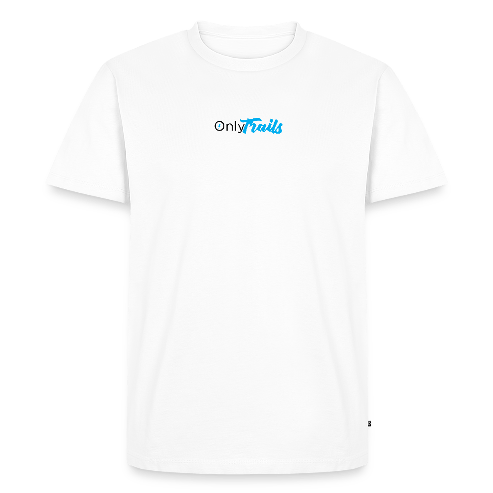 Spreadconnect Männer Premium T-Shirt | Spreadshirt 812 Weiß / XS Onlytrails - Männer Premium T-Shirt E-Bike-Community