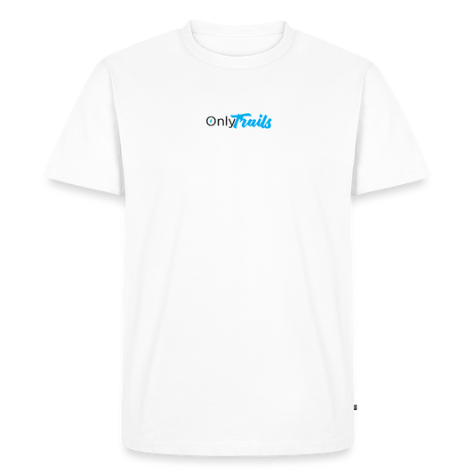 Spreadconnect Männer Premium T-Shirt | Spreadshirt 812 Weiß / XS Onlytrails - Männer Premium T-Shirt E-Bike-Community