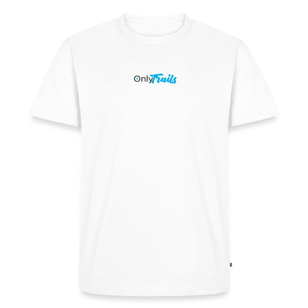 Spreadconnect Männer Premium T-Shirt | Spreadshirt 812 Weiß / XS Onlytrails - Männer Premium T-Shirt E-Bike-Community