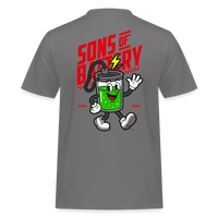 Spreadconnect Männer Workwear T-Shirt Bat Boy - Männer Workwear T-Shirt E-Bike-Community
