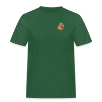 Spreadconnect Männer Workwear T-Shirt Flaschengrün / S Freches Capybara - Männer Workwear T-Shirt E-Bike-Community