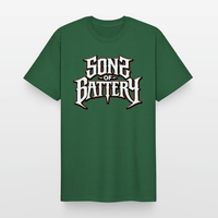 Spreadconnect Männer Workwear T-Shirt Flaschengrün / S Sons of Battery 2 - Russell Workwear T-Shirt E-Bike-Community