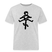 Spreadconnect Männer Workwear T-Shirt Grau meliert / S HELMut -  Workwear T-Shirt E-Bike-Community