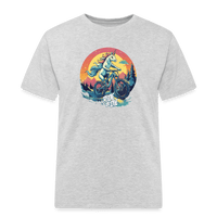 Spreadconnect Männer Workwear T-Shirt Grau meliert / S Ride or Die Einhorn Mountainbike Männer Workwear T-Shirt E-Bike-Community