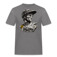 Spreadconnect Männer Workwear T-Shirt Grau / S BALLERN! - ANCIENT - Männer Workwear T-Shirt E-Bike-Community