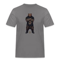 Spreadconnect Männer Workwear T-Shirt Grau / S Flex Bear - Männer Workwear T-Shirt E-Bike-Community
