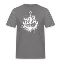 Spreadconnect Männer Workwear T-Shirt Grau / S Meerweh Shirt - Männer Workwear T-Shirt E-Bike-Community
