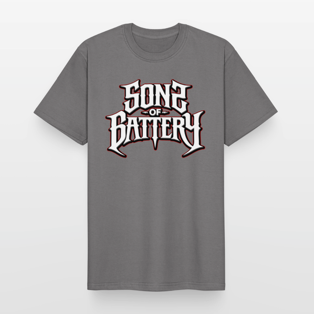 Spreadconnect Männer Workwear T-Shirt Grau / S Sons of Battery 2 - Russell Workwear T-Shirt E-Bike-Community