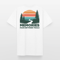 Spreadconnect Männer Workwear T-Shirt Memories Made between Trails - Männer Workwear T-Shirt E-Bike-Community