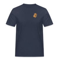 Spreadconnect Männer Workwear T-Shirt Navy / S Freches Capybara - Männer Workwear T-Shirt E-Bike-Community