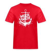 Spreadconnect Männer Workwear T-Shirt Rot / S Meerweh Shirt - Männer Workwear T-Shirt E-Bike-Community