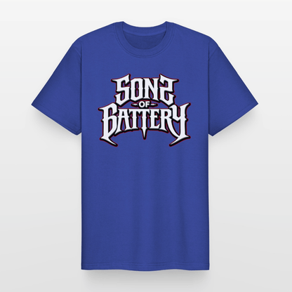 Spreadconnect Männer Workwear T-Shirt Royalblau / S Sons of Battery 2 - Russell Workwear T-Shirt E-Bike-Community